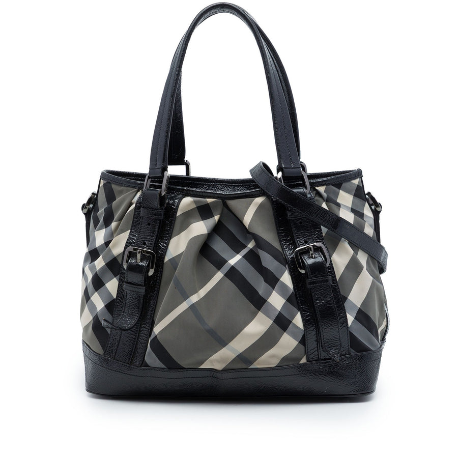 Burberry Medium Beat Check Nylon Lowry