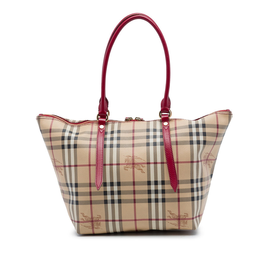 Burberry Small Haymarket Check Coated