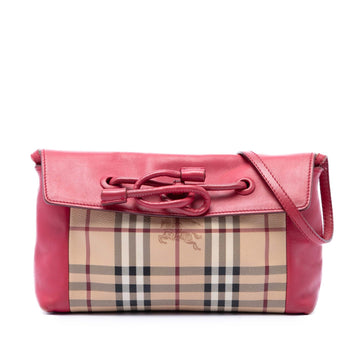 Burberry Haymarket Check Coated Canvas