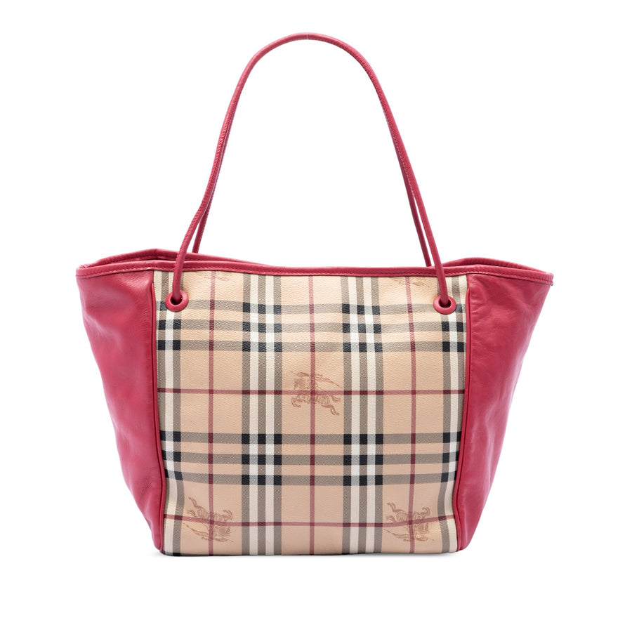Burberry Small Haymarket Check Coated