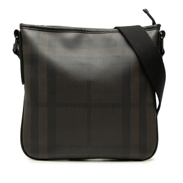 Burberry Smoke Check Coated Canvas