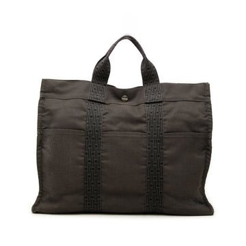 Hermès Canvas Herline Mm Pre-Loved Tote
