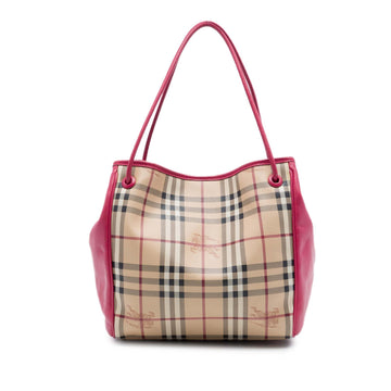 Burberry Small Haymarket Check Coated