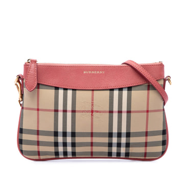 Burberry Haymarket Check Nylon Peyton