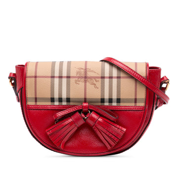 Burberry Patent And Haymarket Check