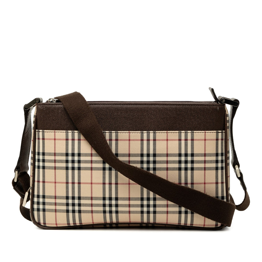 Burberry House Check Canvas Crossbody