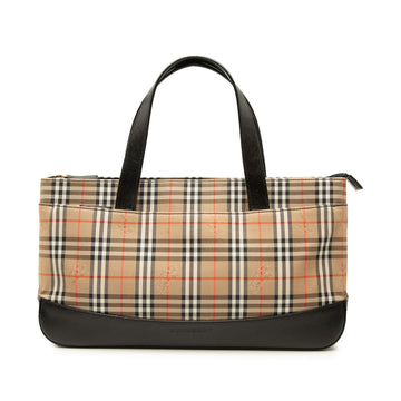 Burberry Haymarket Check Canvas Tote