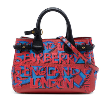 Burberry Small Graffiti Print Grainy