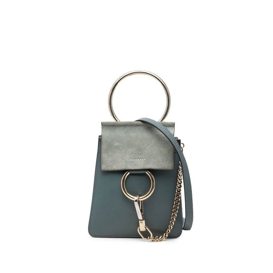 Chloé Mini Calfskin And Suede Faye
