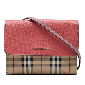 Burberry Haymarket Check Coated Canvas