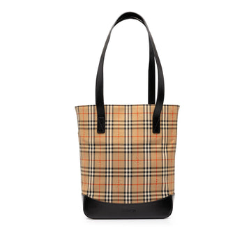 Burberry Haymarket Check Canvas Tote