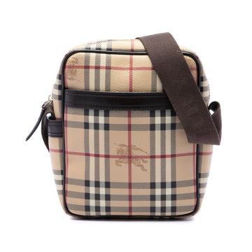 Burberry Haymarket Check Coated Canvas