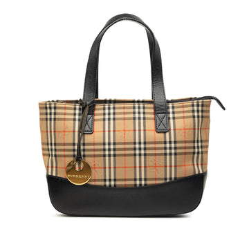 Burberry Haymarket Check Canvas Tote