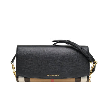 Burberry Colorblock Canvas Crossbody Bag