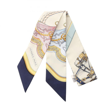 Hermes Twilly Grand Apparat Ribbon Scarf