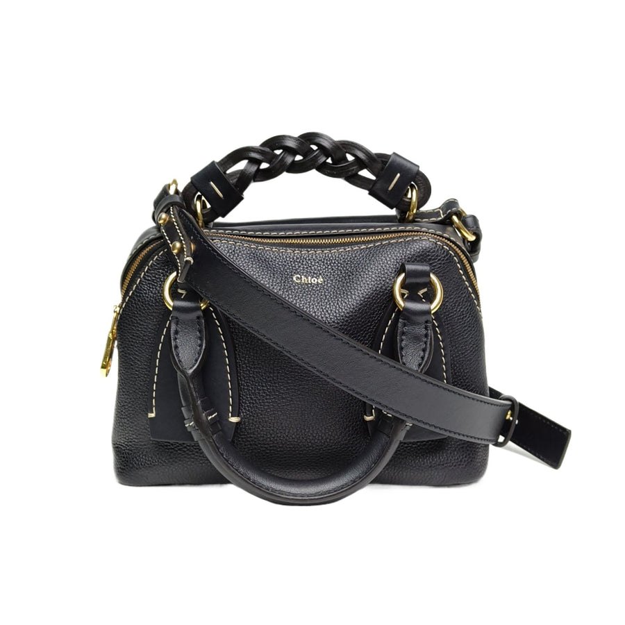 Chloé Chloe Black Leather Shoulder Bag