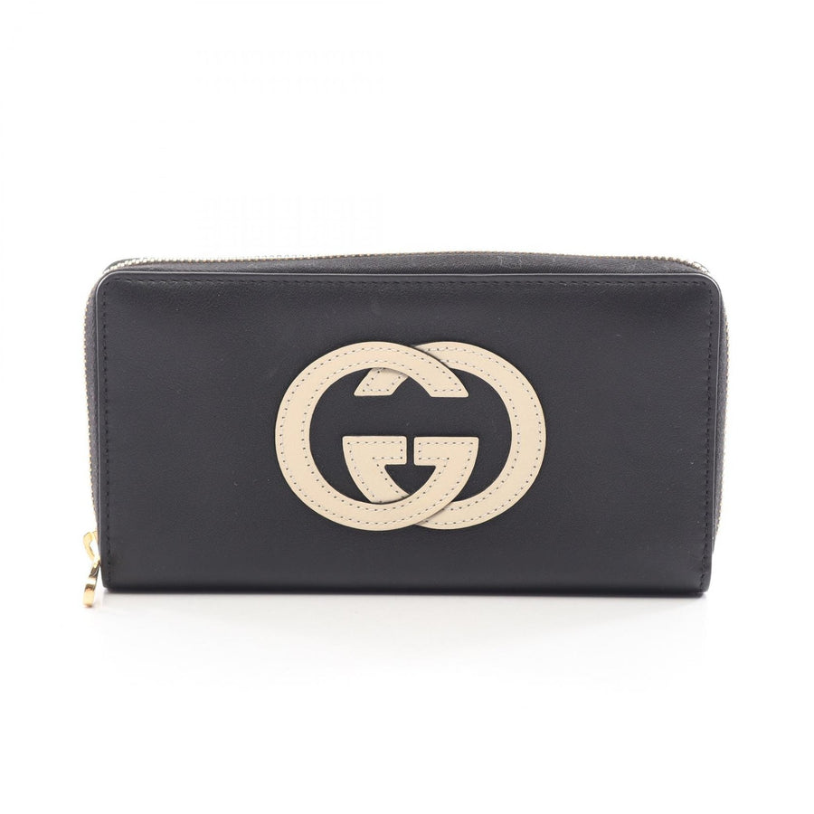 Gucci Basket Around Zip Long Wallet
