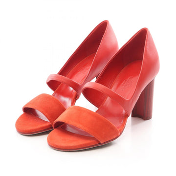 Hermes Pumps Heels Shoes #36 Suede