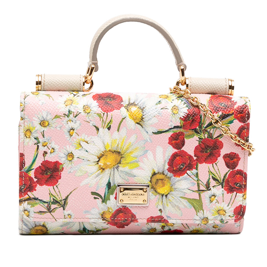 Dolce & Gabbana Mini Leather Floral Von
