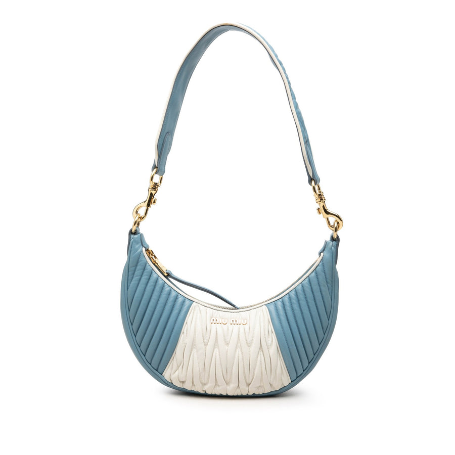 Miu Bicolor Matelasse Nappa