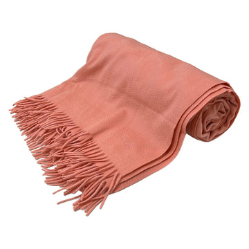 Hermes Pink Cashmere Scarf