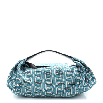 Hermes Silk Balusoie Bag Bleu Saint Cyr