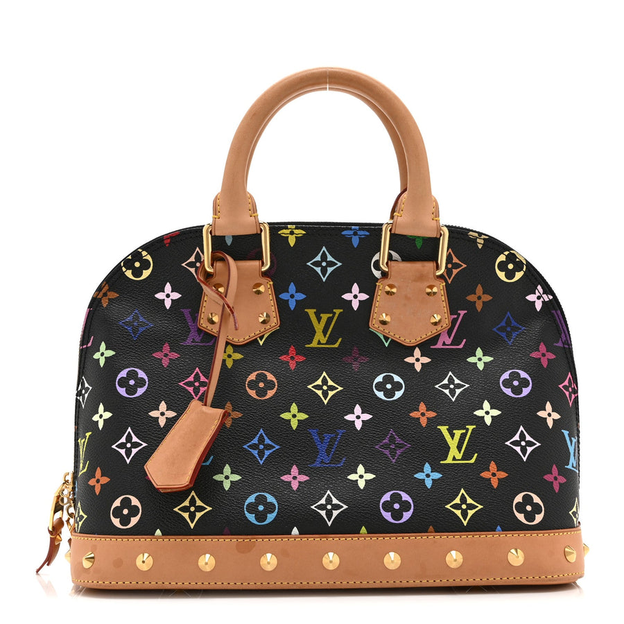 Louis Vuitton Multicolor Alma Pm Black