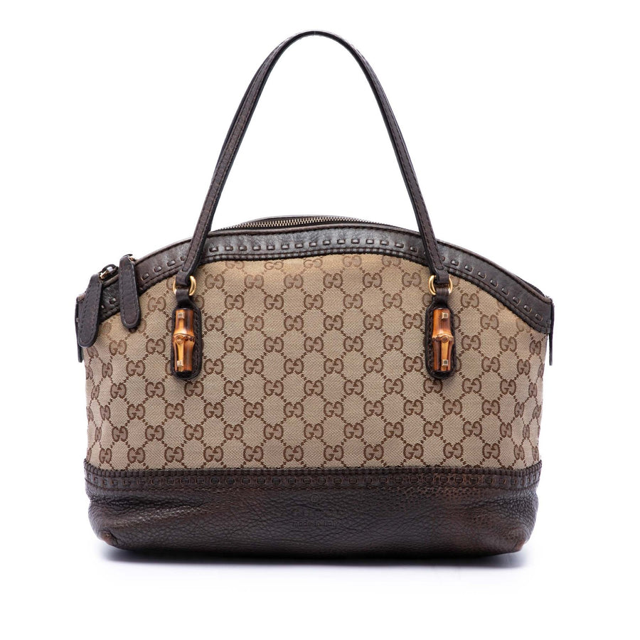 Gucci Gg Canvas Laidback Crafty Handbag
