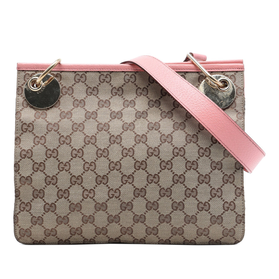 Gucci Gg Canvas Eclipse Crossbody Pre-