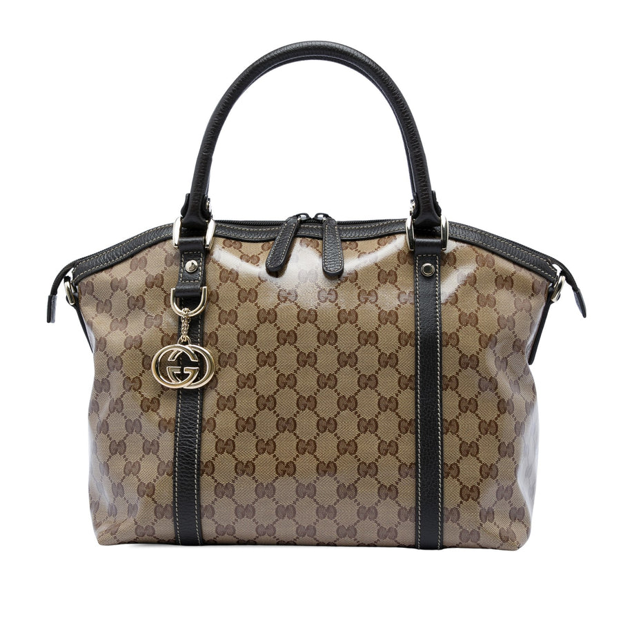 Gucci Medium Gg Crystal Charm Dome