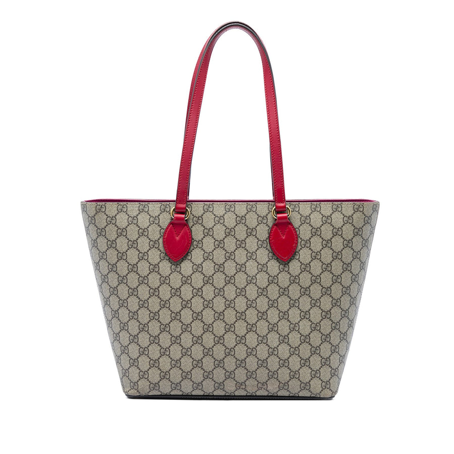 Gucci Medium Gg Supreme Linea A Zip Tote