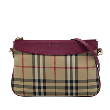 Burberry Haymarket Check Canvas Peyton