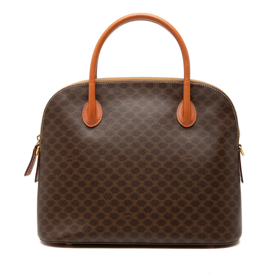Celine Macadam Coated Canvas Dome
