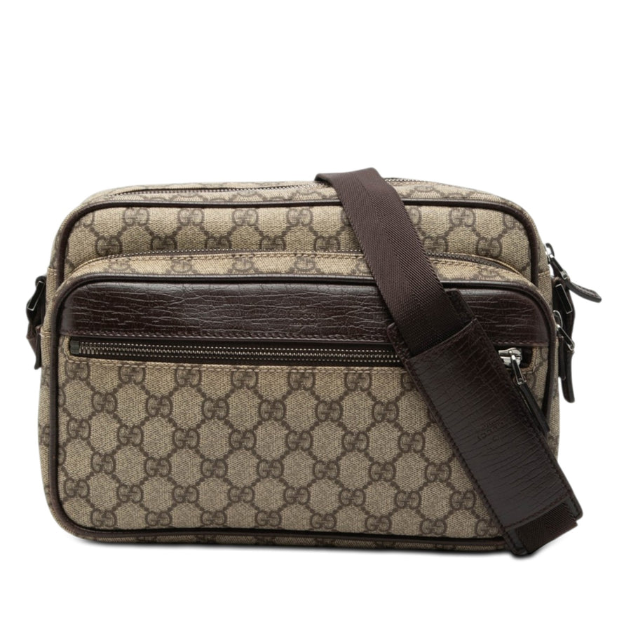 Gucci Gg Supreme Crossbody Pre-Loved Bag
