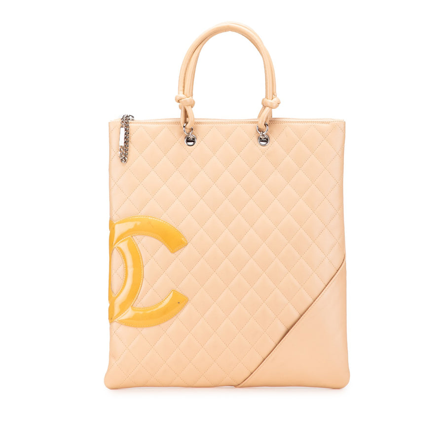 Chanel Quilted Lambskin Cambon Ligne