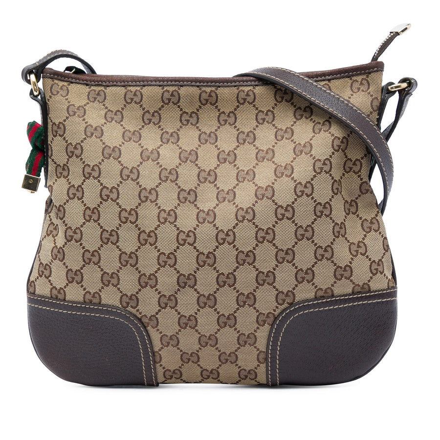 Gucci Gg Canvas Web Princy Crossbody