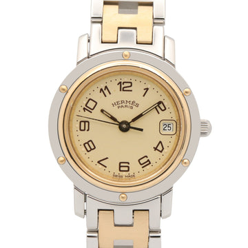 Hermes Clipper Combination Wrist Watch