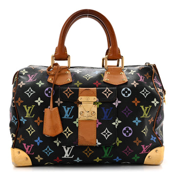 Louis Vuitton Multicolor Speedy 30 Black