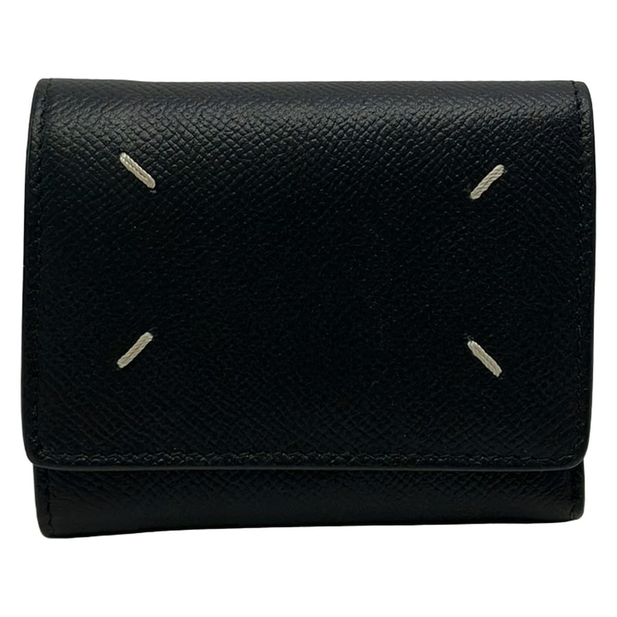 Maison Margiela Black Leather Trifold