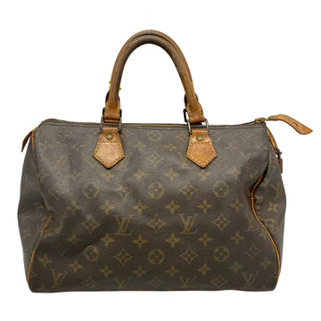 Louis Vuitton Speedy 30 Handbag Canvas
