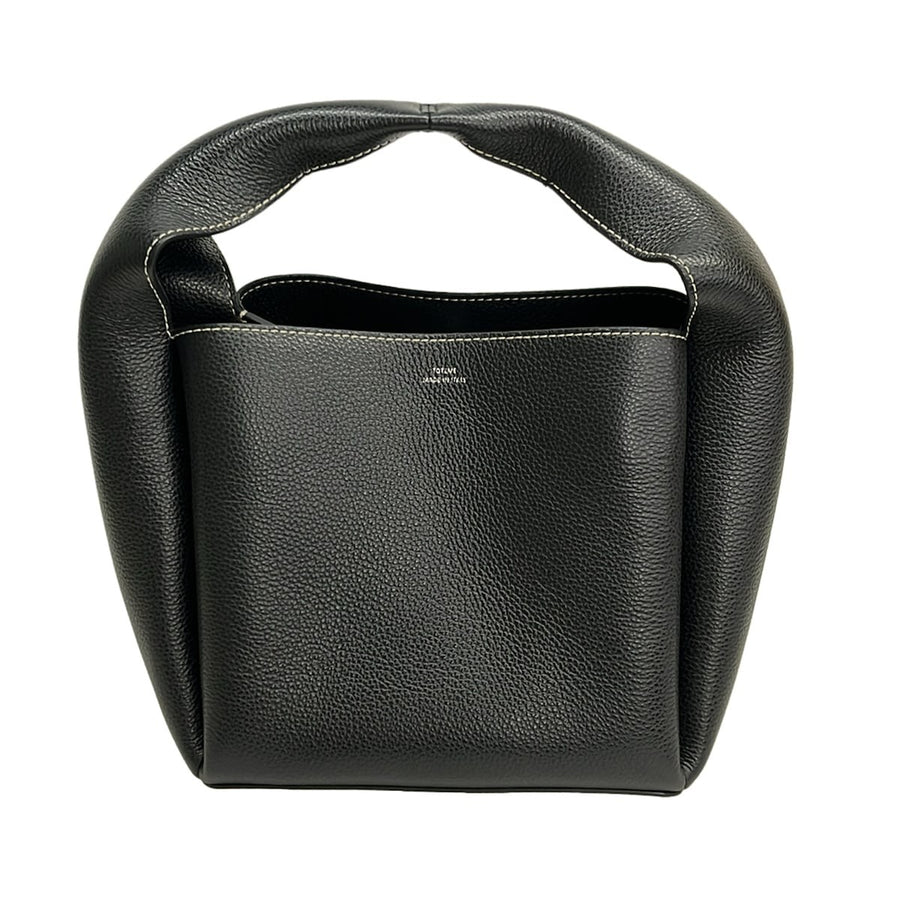 Toteme Black Leather Handbag