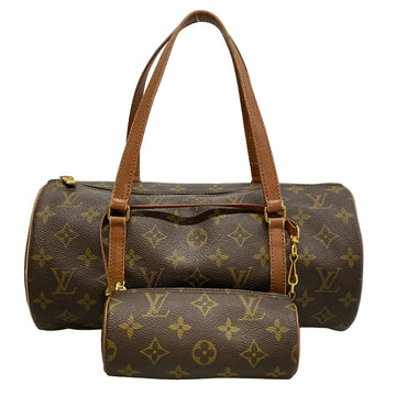 Louis Vuitton Papillon 30 Handbag Canvas