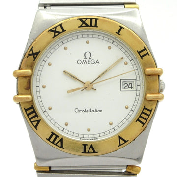 Omega Constellation White Men's Wrist