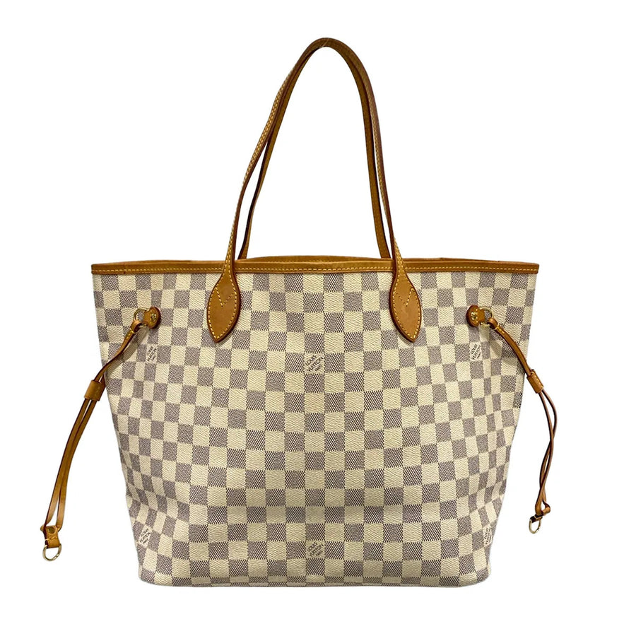 Louis Vuitton Neverfull Mm Azur Damier
