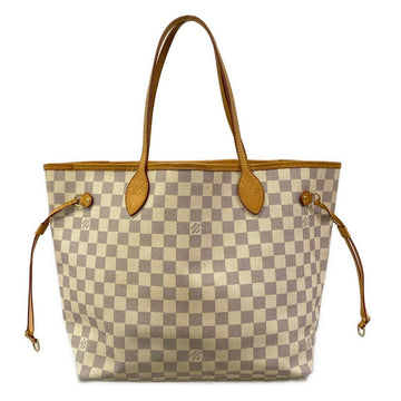 Louis Vuitton Neverfull Mm Azur Damier