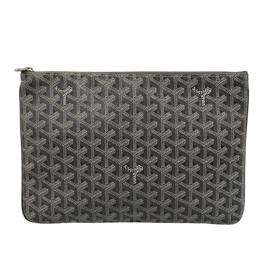 Goyard Senna. Gray Dark White Coated