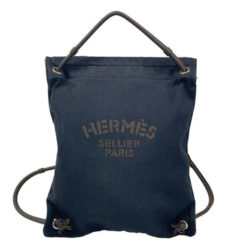 Hermes Marine Navy Dark Brown Leather Y