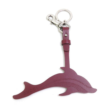 Gucci Dolphin Motif Charm Key Ring
