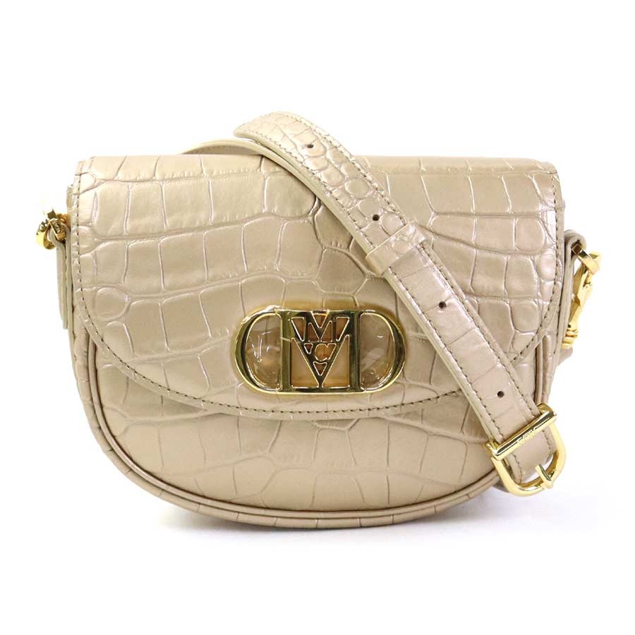 Mcm Shoulder Bag Matte Gold