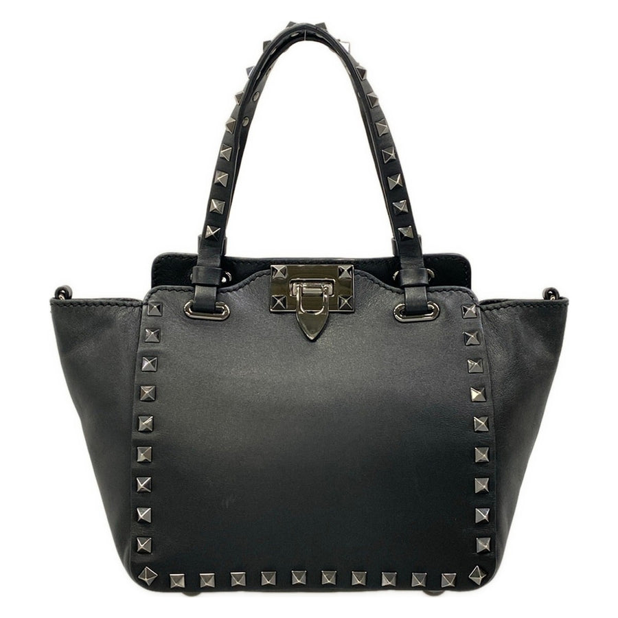 Valentinogaravani Black Leather Handbag